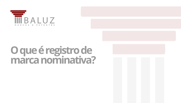 O que é registro de marca nominativa